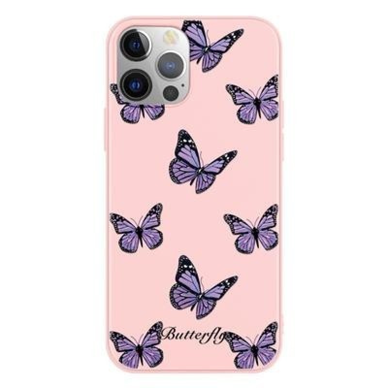 Бабочка Цветок Чехол для телефона для iPhone 12 11 Pro 8 7 6 6s Plus 5 SE 2020 X XR XS Max Xiaomi Mi