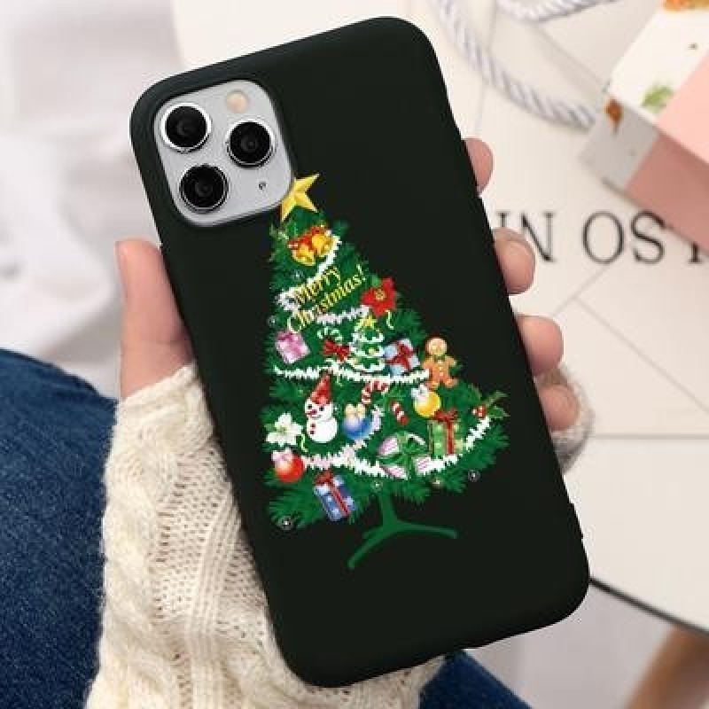 Мода Рождественская подарочная елка Чехол для телефона для iPhone 13 12 11 Pro Max XS Xiaomi Mi 11 R