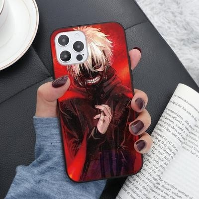 Tokyo Ghoul Soft Case для iPhone 12 11 Pro Max XR 7 6 X Samsung A52 A32 A50 A51 S21 A12 A72 A70 Huaw